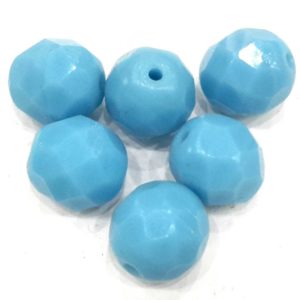 TURQUESA OPACO 8mm (50 unds)