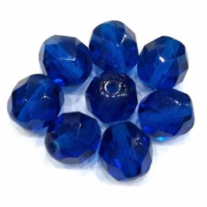 Abalorios de cristal azules