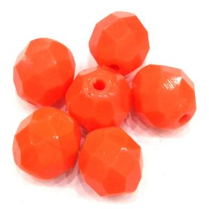 NARANJA OPACO 8mm (50 unds)