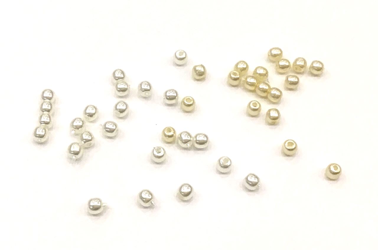 Perlas de Cristal maciza 100 g Perla de Cristal 1 1,5 mm 2 mm 