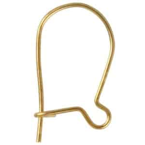 BOUCLES D'OREILLES FIL DORÉ