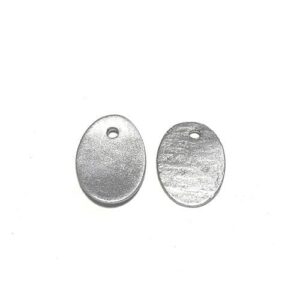 nÁcar ovalada 15x10mm plata