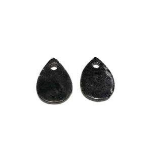 GOUTTE DE NACRE 13X8MM NOIR