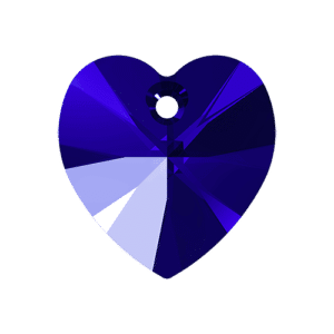 18X17,5MM MAJESTIC BLUE SWAROVSKI 6228 XILION HEART
