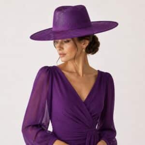 pamela sinamay 1570 300 44x41x10 cms morada