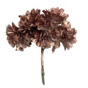 RAMILLETE DE FLORES COBRE