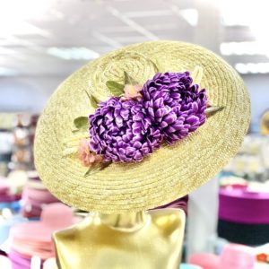 NATURAL STRAW HAT 1706