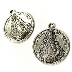 ROCIO'S VIRGIN SILVER PENDANT 22X19MM