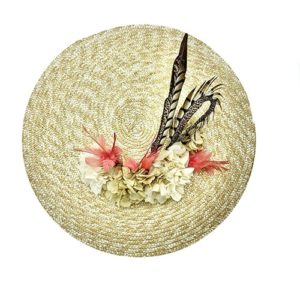 NATURAL STRAW HAT