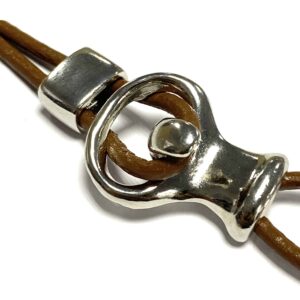 cierre dos partes hook con pase 9x5mm (6 uds)