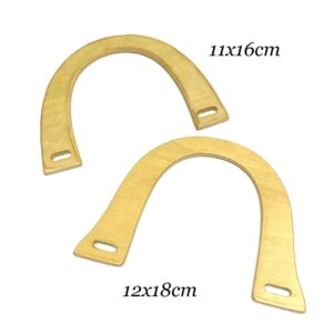 U-SHAPED WOODEN BAG HANDLES (SIZES)