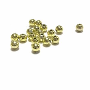 bola de pla?stico dorada 5mm (100 uds)