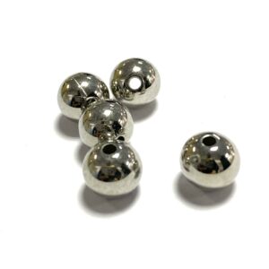 bola de plÁstico plateada 8mm (24 uds)
