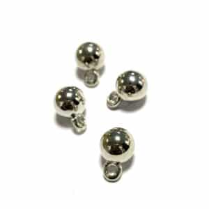 bola plÁstico plateada 8mm (36 uds)