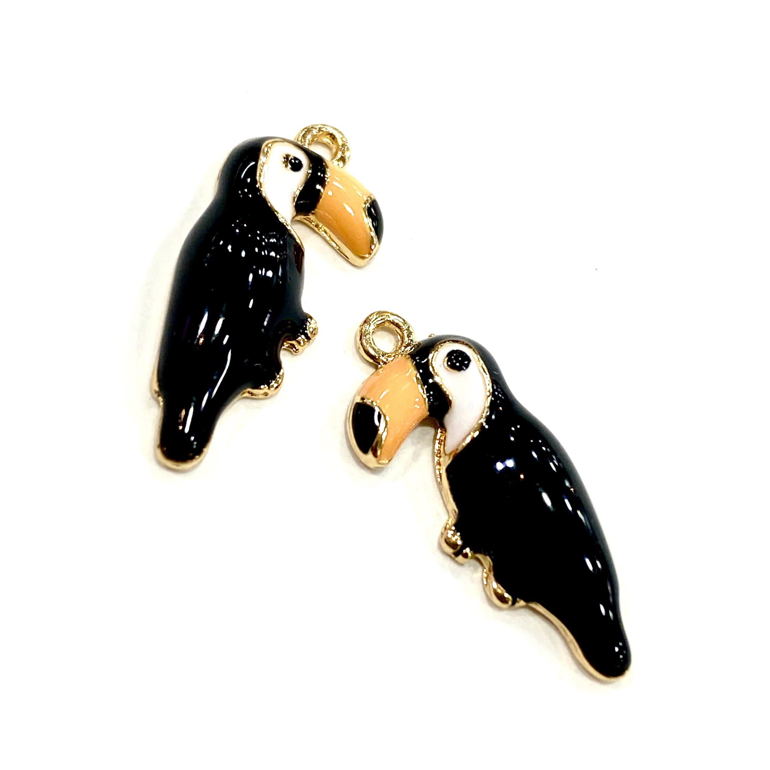 PENDENTIF TOUCAN 20MM (2 PCS)
