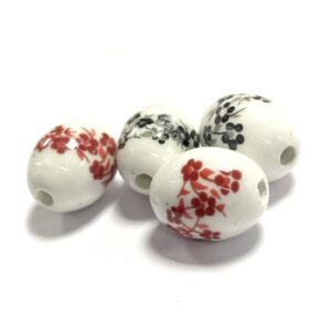 abalorio de ceramica 15x12mm (12 uds)
