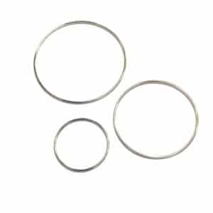 SILVER METAL RING (SIZES)