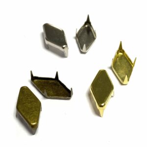tachuela metÁlica rombo 11x6mm (50 uds)