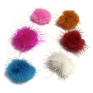 pompÓn de pelo 25mm (6 uds)