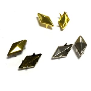tachuela metÁlica rombo 14x7mm (50 uds)