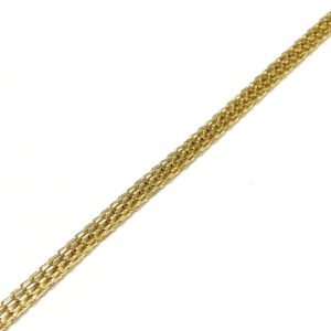 cadena de cordÓn dorada