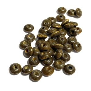 donut de madera 8mm marrÓn (90 uds)