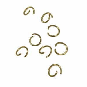 GOLD STAINLESS STEEL OPEN JUMP RING