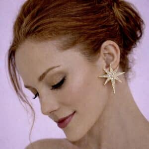 pendientes estrellas para bodas y fiestas