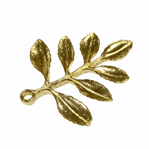 FEUILLE D'OR 36X30MM