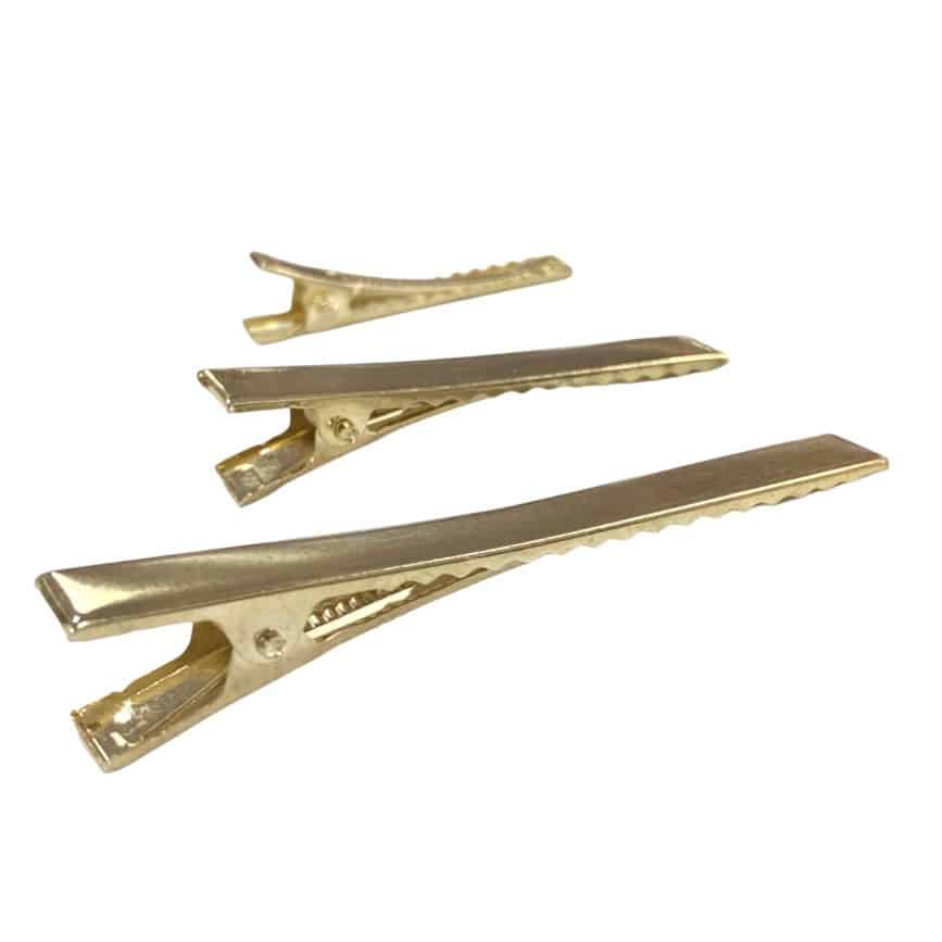 GOLD-PLATED METAL CLAMP