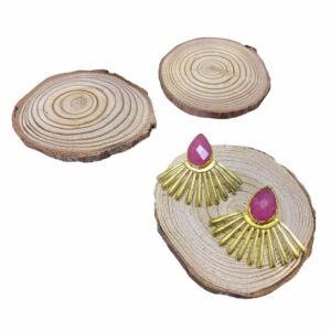 expositor de madera plano para bisuterÍa 65mm