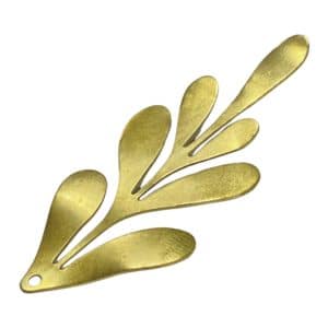 FEUILLE D'OR 60X27MM