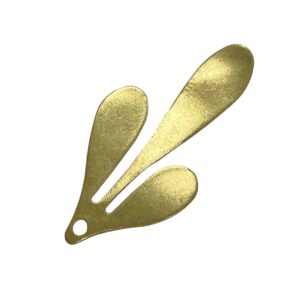 35X17MM BRASS LEAF