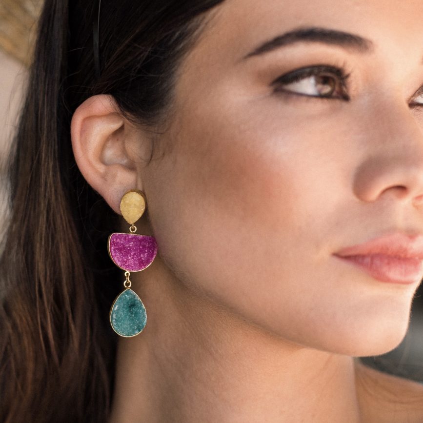 3DRUSAS ELEGANT EARRINGS