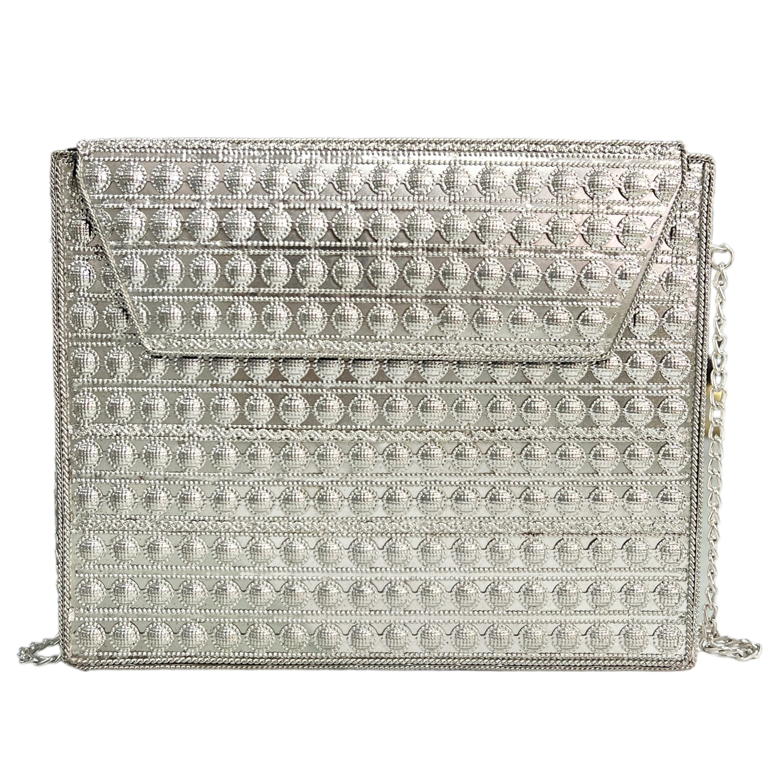 IN CARRÉ SILVER BAG