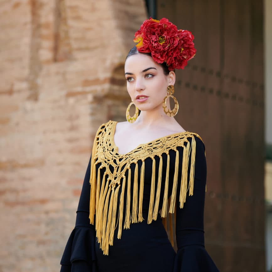 GOLD FLAMENCO OUTFIT