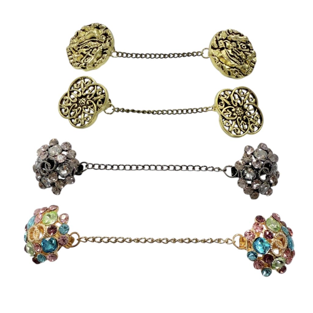 Broche Ropa Broches para ropa y eventos | Flores, lazos y toques dorados – Vinda