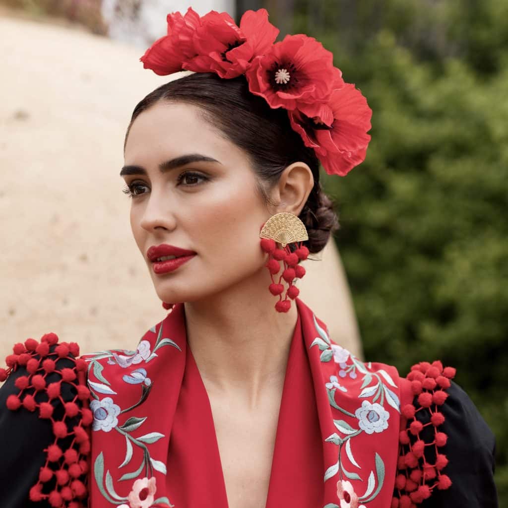 Parure De Bijoux Traditionnels Edelweiss Pour Femme - Collier Ras Du Cou Et Boucles D'oreilles - Pour Fête Bavaroise, Dirndl (Noir Avec Velours) - 8