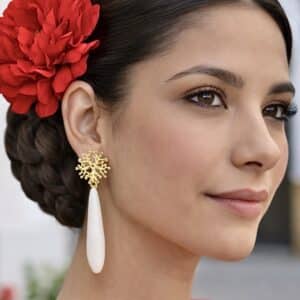 CARTAGENA BONE EARRINGS