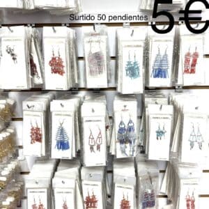 CLEARANCE: 50 ASSORTED SEED BEAD EARRINGS BUNDLE €5