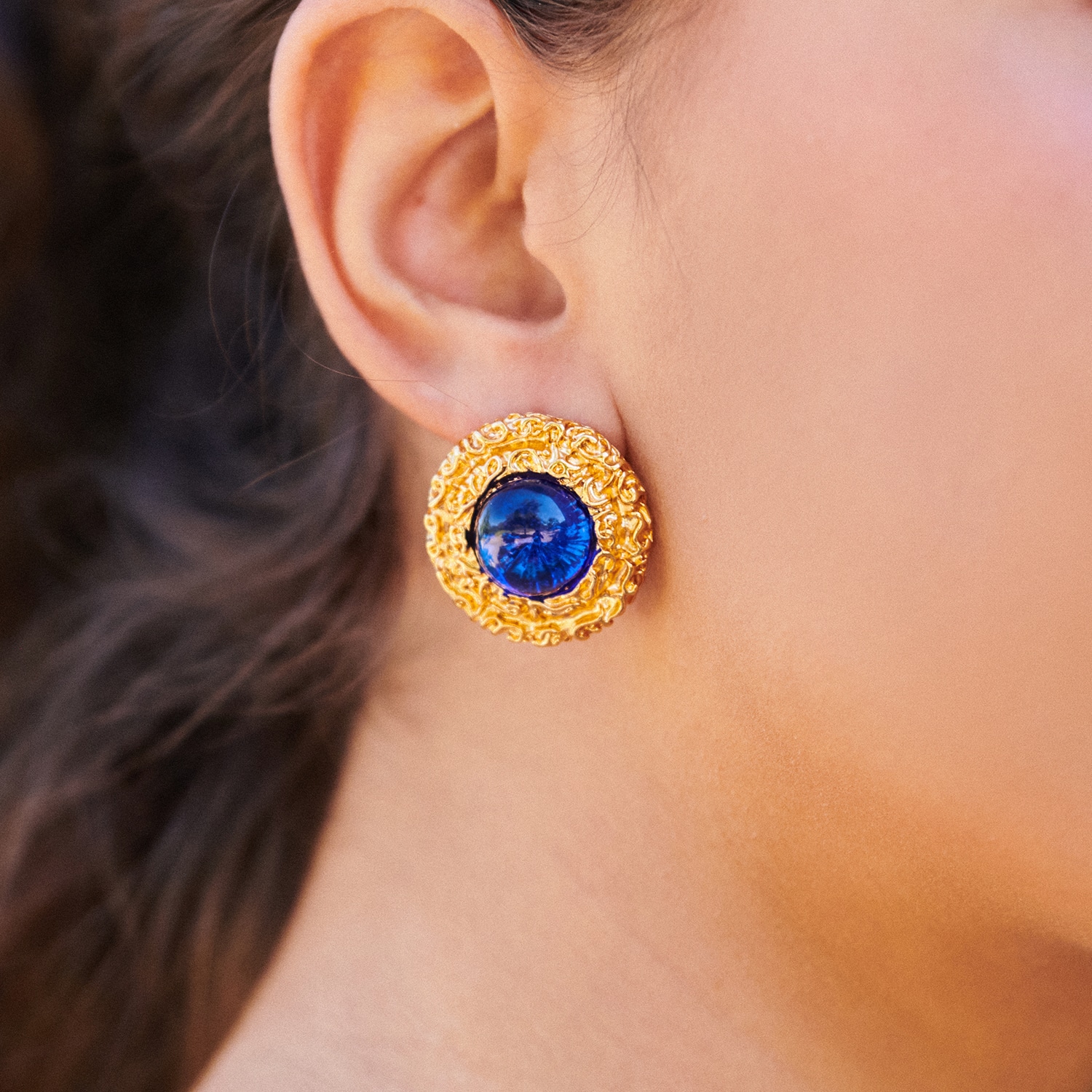 pendientes vintage alamanda