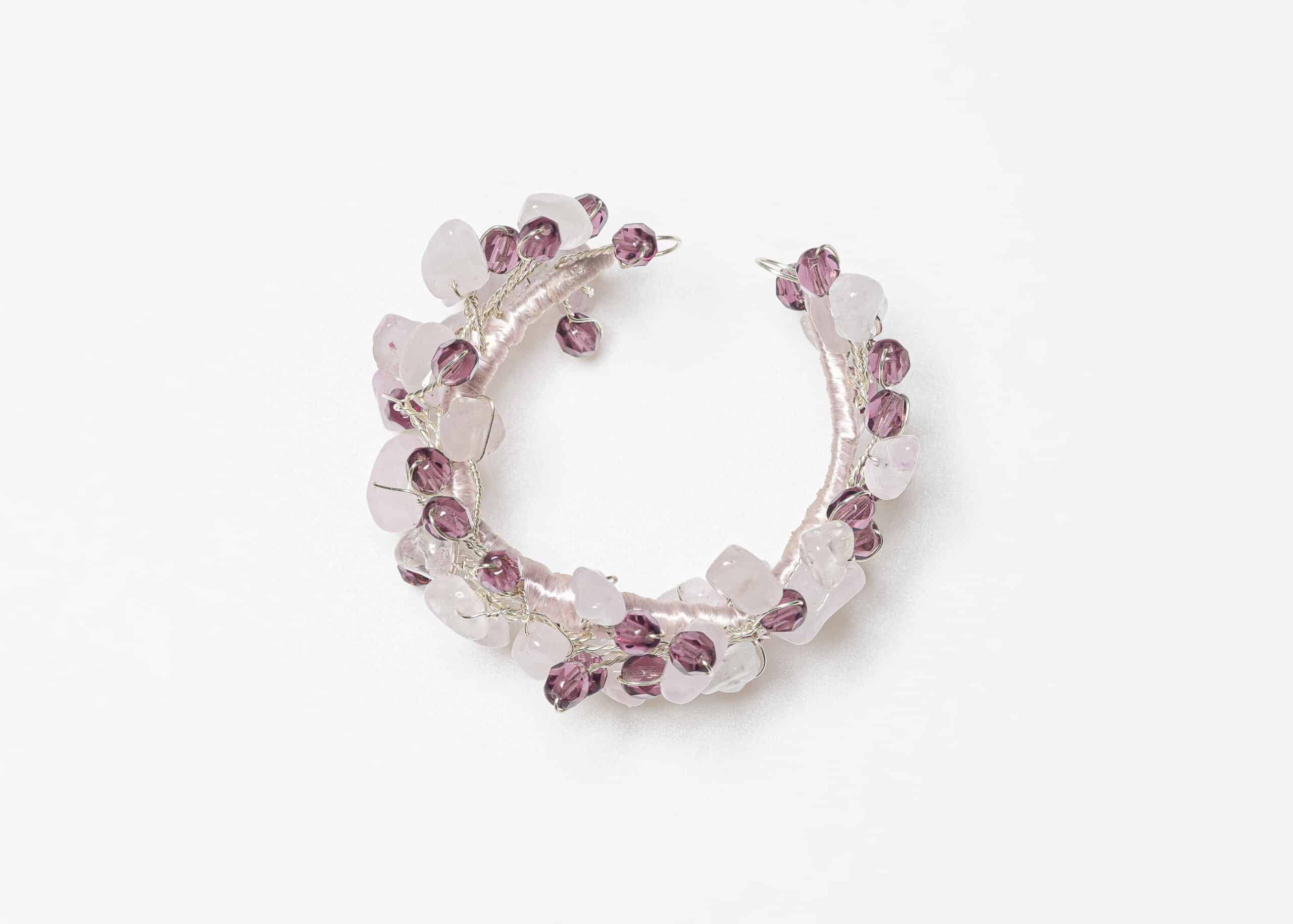 MANCHETTE DE MARIÉE LORETO ROSE