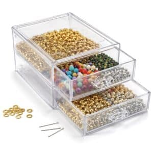 caja organizadora de plÁstico transparente portada