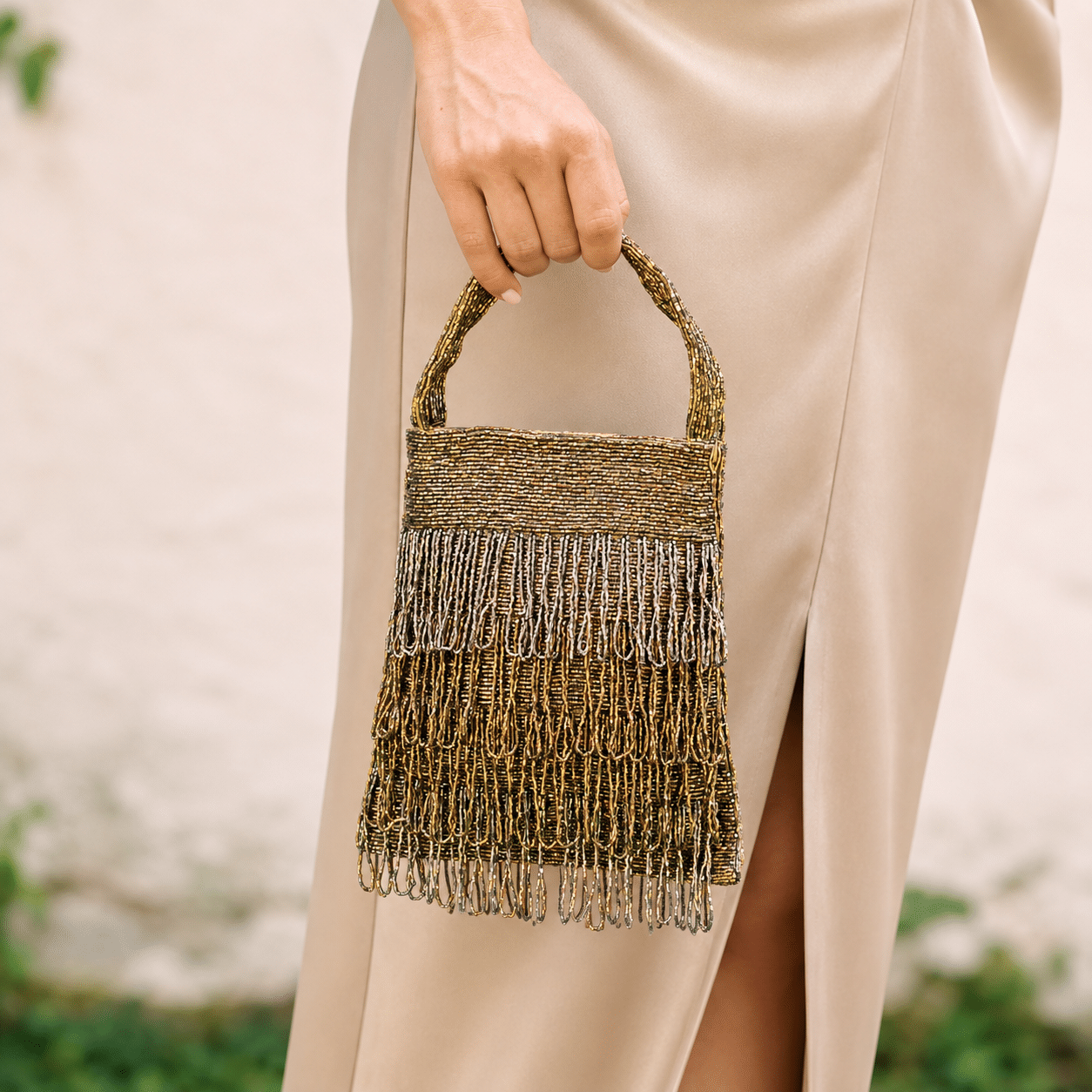 bolso de fiesta anna oro viejo portada