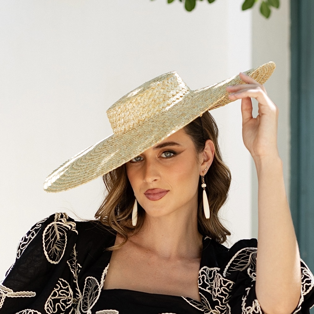 sombrero de paja natural choice
