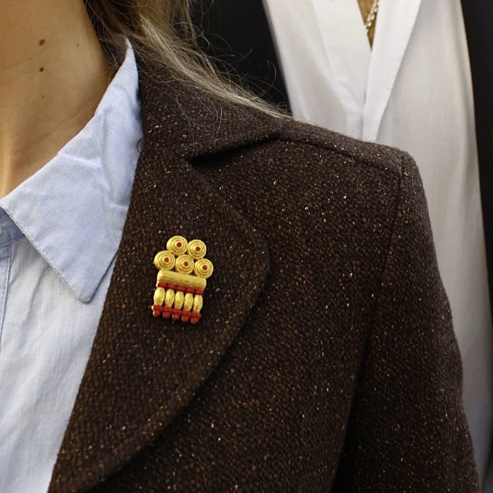 BROCHES DE ALAMARES