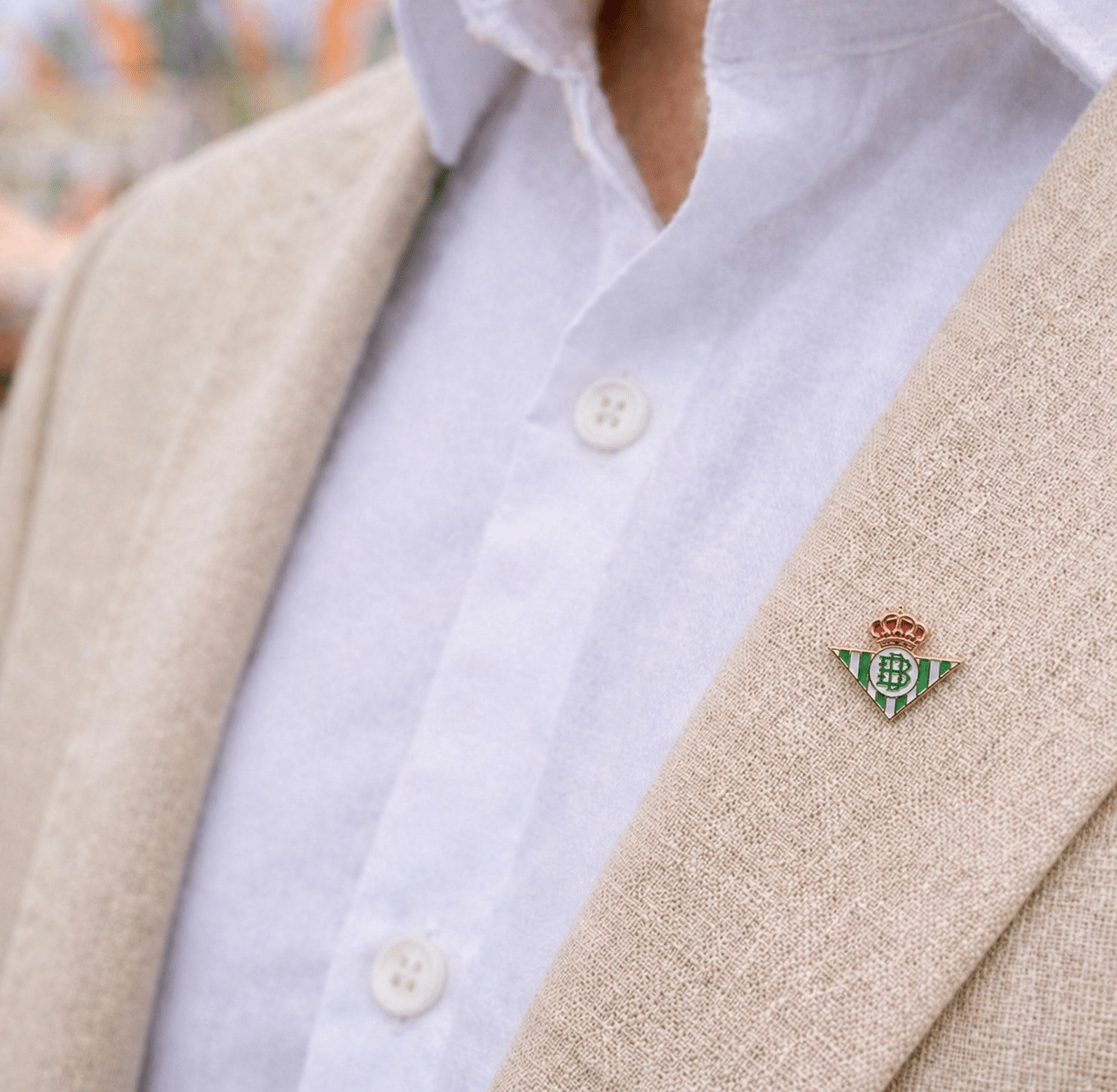 PIN´S BETIS ÉMAILLÉ