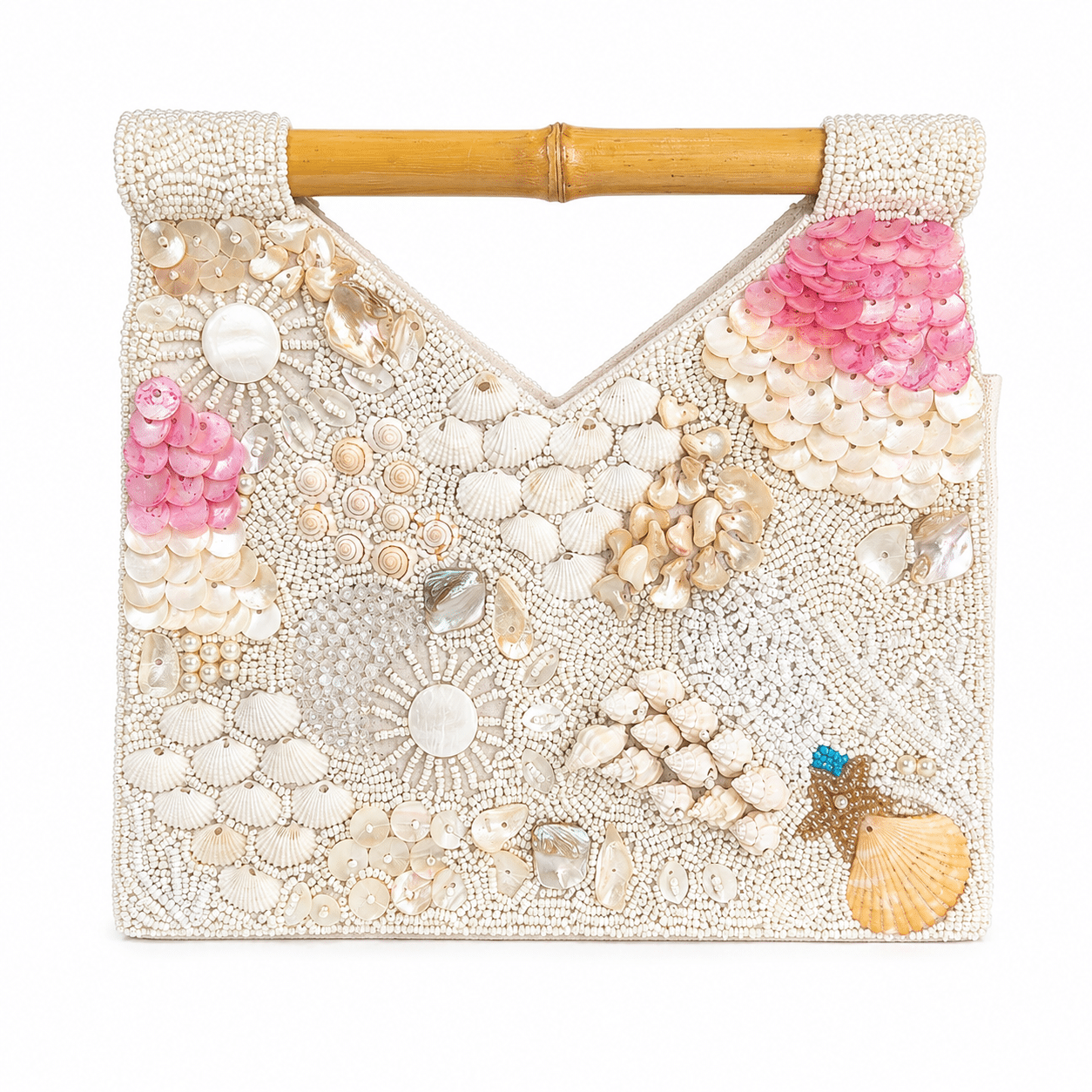 bolso de verano coral foto estudio