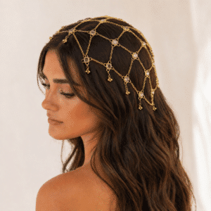 CASQUETE JOYA DE CADENAS CON ESPEJO portada