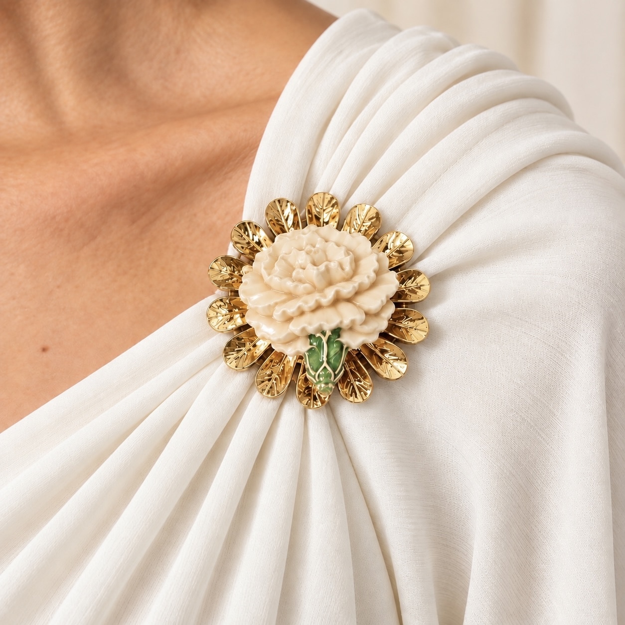 broche de clavel esmaltado portada